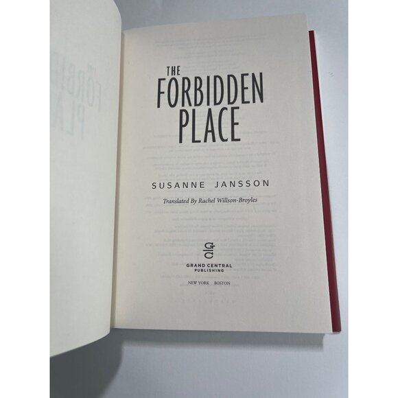 The Forbidden Place | Susanne Jansson | Hardcover Thriller Mystery Novel - Picture 3 of 4